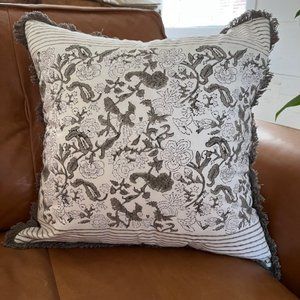 Vintage Look Pillow Cover (2 pack)- Throw Pillow